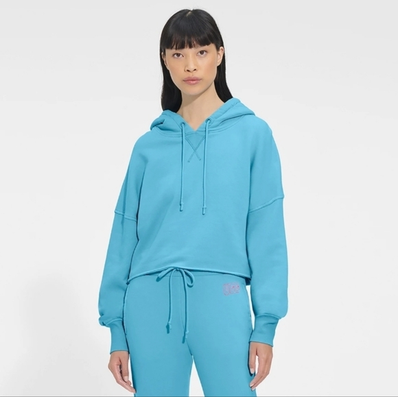 UGG Tops - NWT UGG Keira Cropped Hoodie, Size Medium, Color BHB Blue
